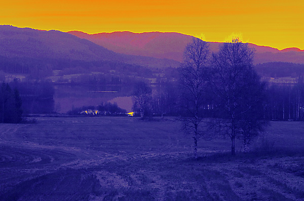 Ultraviolet Landscape, by D2H